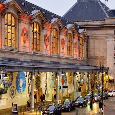 Gare de Paris-Austerlitz en chantier, la facade principale (Janv. 2015)